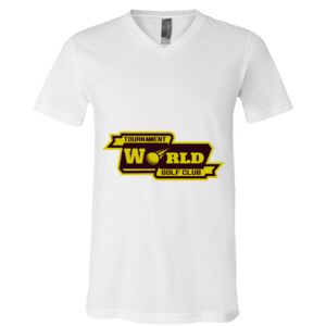 BELLA + CANVAS Unisex Jersey V-Neck Tee Thumbnail