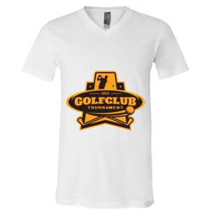 BELLA + CANVAS Unisex Jersey V-Neck Tee Thumbnail