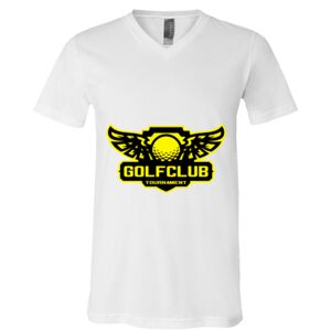 BELLA + CANVAS Unisex Jersey V-Neck Tee Thumbnail