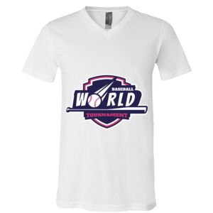 BELLA + CANVAS Unisex Jersey V-Neck Tee Thumbnail