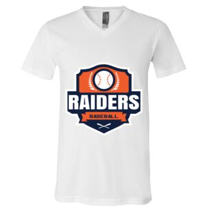 BELLA + CANVAS Unisex Jersey V-Neck Tee Thumbnail