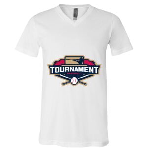 BELLA + CANVAS Unisex Jersey V-Neck Tee Thumbnail