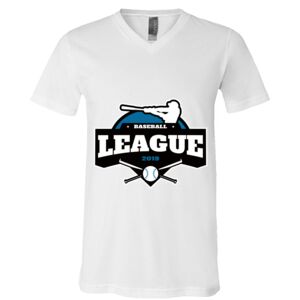 BELLA + CANVAS Unisex Jersey V-Neck Tee Thumbnail