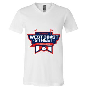 BELLA + CANVAS Unisex Jersey V-Neck Tee Thumbnail