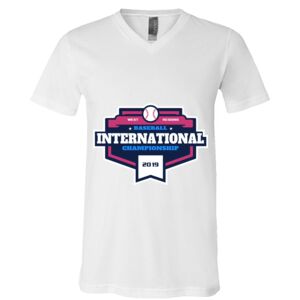 BELLA + CANVAS Unisex Jersey V-Neck Tee Thumbnail