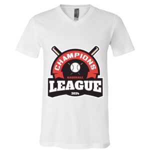 BELLA + CANVAS Unisex Jersey V-Neck Tee Thumbnail