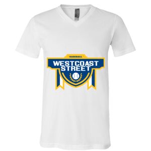 BELLA + CANVAS Unisex Jersey V-Neck Tee Thumbnail