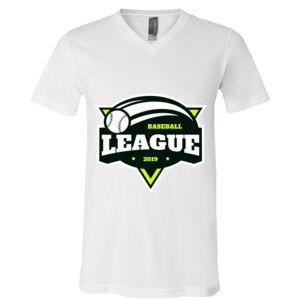 BELLA + CANVAS Unisex Jersey V-Neck Tee Thumbnail