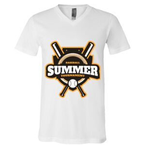 BELLA + CANVAS Unisex Jersey V-Neck Tee Thumbnail