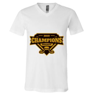 BELLA + CANVAS Unisex Jersey V-Neck Tee Thumbnail