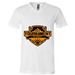 BELLA + CANVAS Unisex Jersey V-Neck Tee Thumbnail