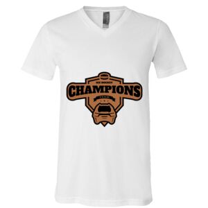 BELLA + CANVAS Unisex Jersey V-Neck Tee Thumbnail