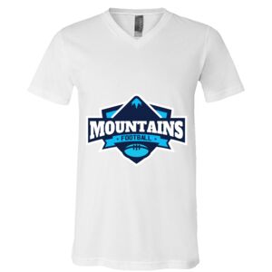 BELLA + CANVAS Unisex Jersey V-Neck Tee Thumbnail