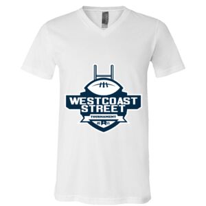 BELLA + CANVAS Unisex Jersey V-Neck Tee Thumbnail