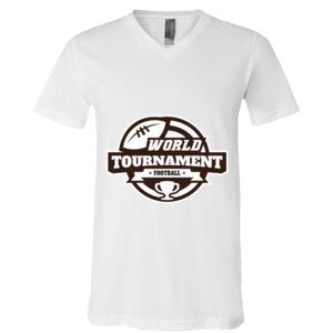 BELLA + CANVAS Unisex Jersey V-Neck Tee Thumbnail