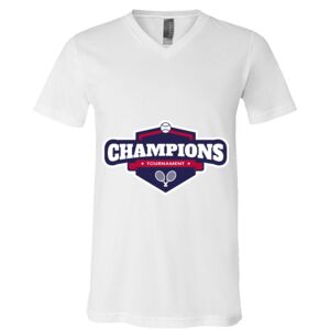 BELLA + CANVAS Unisex Jersey V-Neck Tee Thumbnail