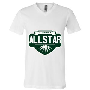 BELLA + CANVAS Unisex Jersey V-Neck Tee Thumbnail