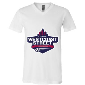 BELLA + CANVAS Unisex Jersey V-Neck Tee Thumbnail