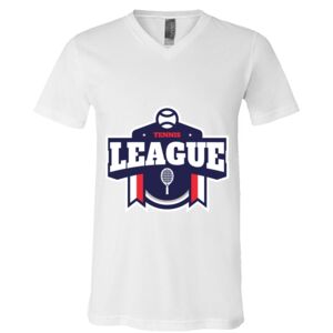 BELLA + CANVAS Unisex Jersey V-Neck Tee Thumbnail