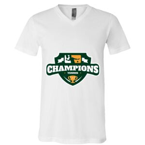 BELLA + CANVAS Unisex Jersey V-Neck Tee Thumbnail