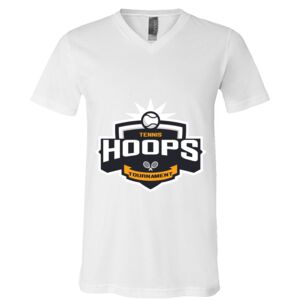 BELLA + CANVAS Unisex Jersey V-Neck Tee Thumbnail