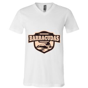 BELLA + CANVAS Unisex Jersey V-Neck Tee Thumbnail