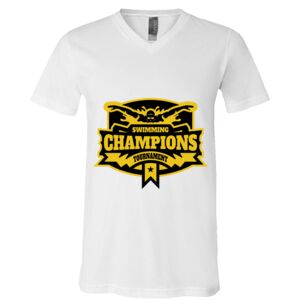 BELLA + CANVAS Unisex Jersey V-Neck Tee Thumbnail