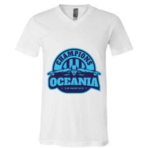 BELLA + CANVAS Unisex Jersey V-Neck Tee Thumbnail