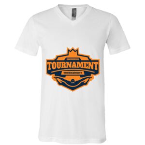 BELLA + CANVAS Unisex Jersey V-Neck Tee Thumbnail