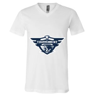 BELLA + CANVAS Unisex Jersey V-Neck Tee Thumbnail