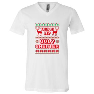 BELLA + CANVAS Unisex Jersey V-Neck Tee Thumbnail