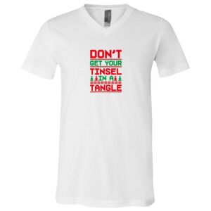 BELLA + CANVAS Unisex Jersey V-Neck Tee Thumbnail
