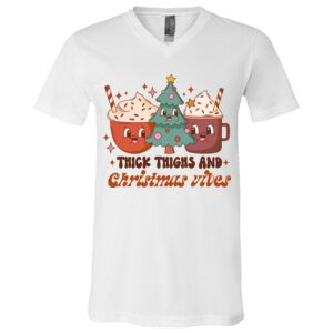 BELLA + CANVAS Unisex Jersey V-Neck Tee Thumbnail