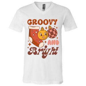 BELLA + CANVAS Unisex Jersey V-Neck Tee Thumbnail