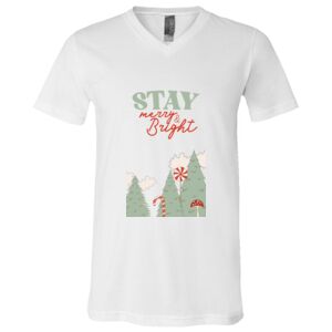 BELLA + CANVAS Unisex Jersey V-Neck Tee Thumbnail