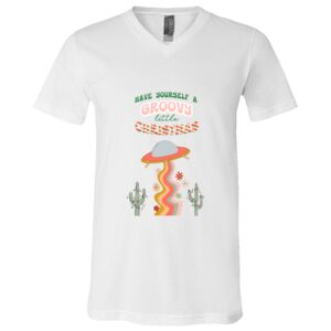 BELLA + CANVAS Unisex Jersey V-Neck Tee Thumbnail