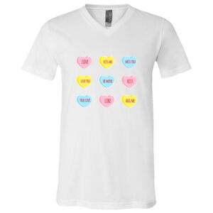 BELLA + CANVAS Unisex Jersey V-Neck Tee Thumbnail