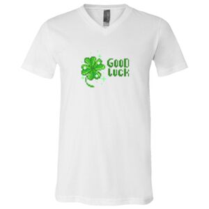 BELLA + CANVAS Unisex Jersey V-Neck Tee Thumbnail