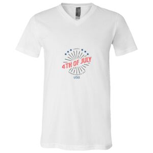 BELLA + CANVAS Unisex Jersey V-Neck Tee Thumbnail