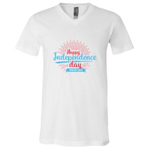 BELLA + CANVAS Unisex Jersey V-Neck Tee Thumbnail