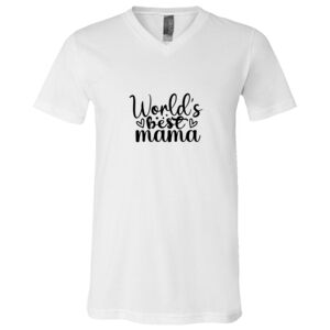 BELLA + CANVAS Unisex Jersey V-Neck Tee Thumbnail