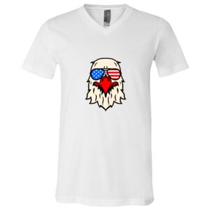 BELLA + CANVAS Unisex Jersey V-Neck Tee Thumbnail