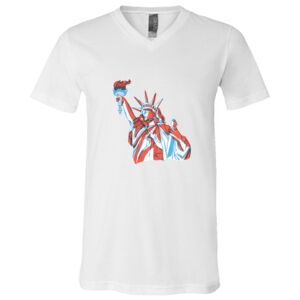 BELLA + CANVAS Unisex Jersey V-Neck Tee Thumbnail