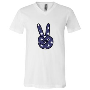 BELLA + CANVAS Unisex Jersey V-Neck Tee Thumbnail