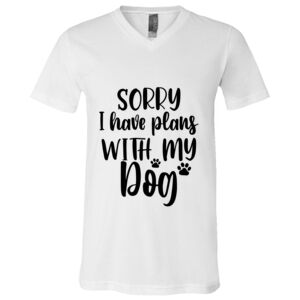 BELLA + CANVAS Unisex Jersey V-Neck Tee Thumbnail