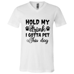 BELLA + CANVAS Unisex Jersey V-Neck Tee Thumbnail