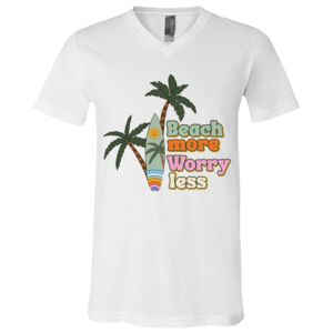 BELLA + CANVAS Unisex Jersey V-Neck Tee Thumbnail