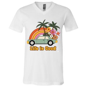 BELLA + CANVAS Unisex Jersey V-Neck Tee Thumbnail