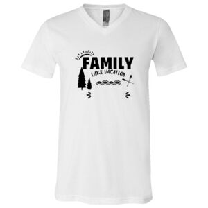 BELLA + CANVAS Unisex Jersey V-Neck Tee Thumbnail