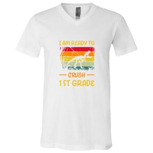 BELLA + CANVAS Unisex Jersey V-Neck Tee Thumbnail